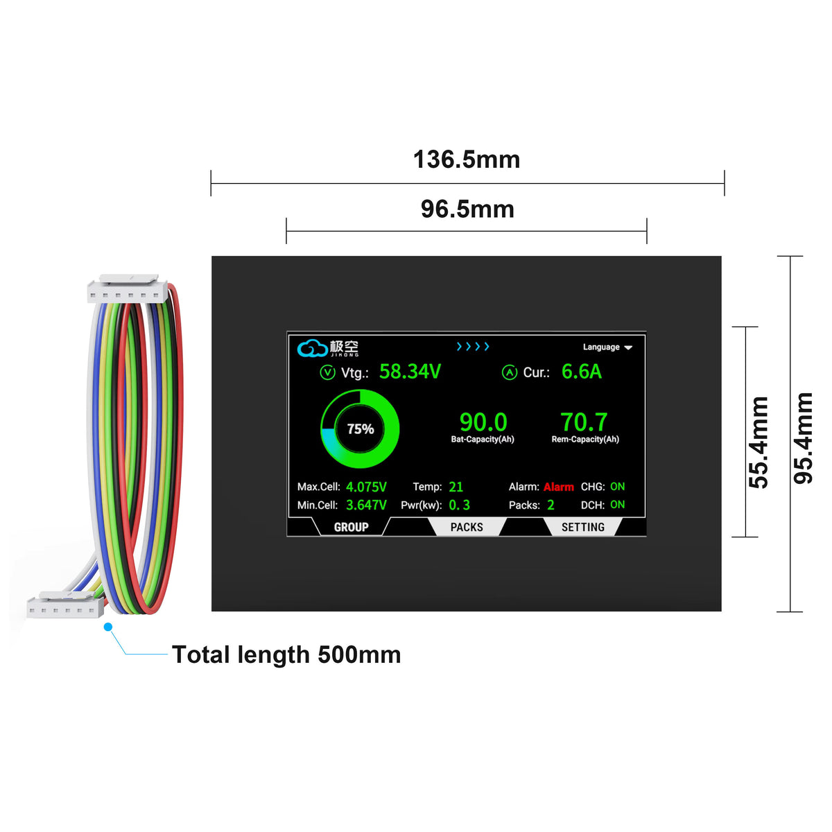 JK-4.3inch LCD-TTL-P