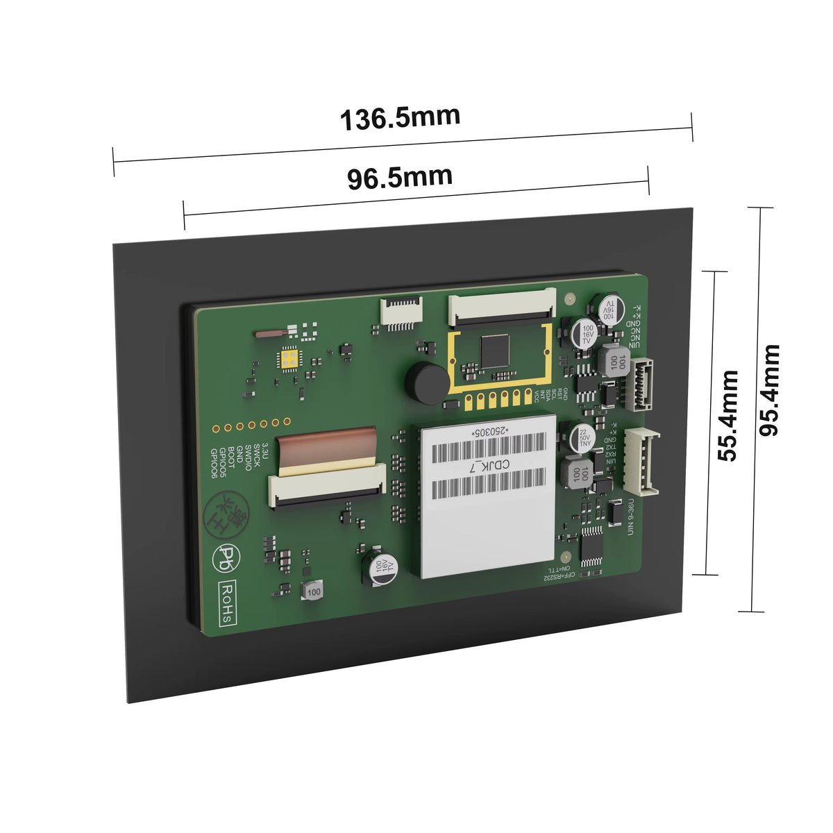 JK-4.3inch LCD-TTL-P